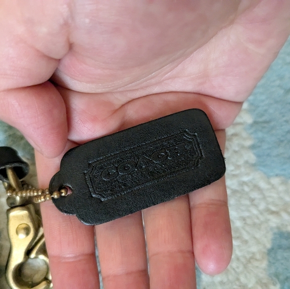 Vintage Coach Black Companion Crossbody Bag #9300 - Picture 9 of 11